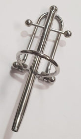 Prince Albert Wand With Barbell & Glans Ring